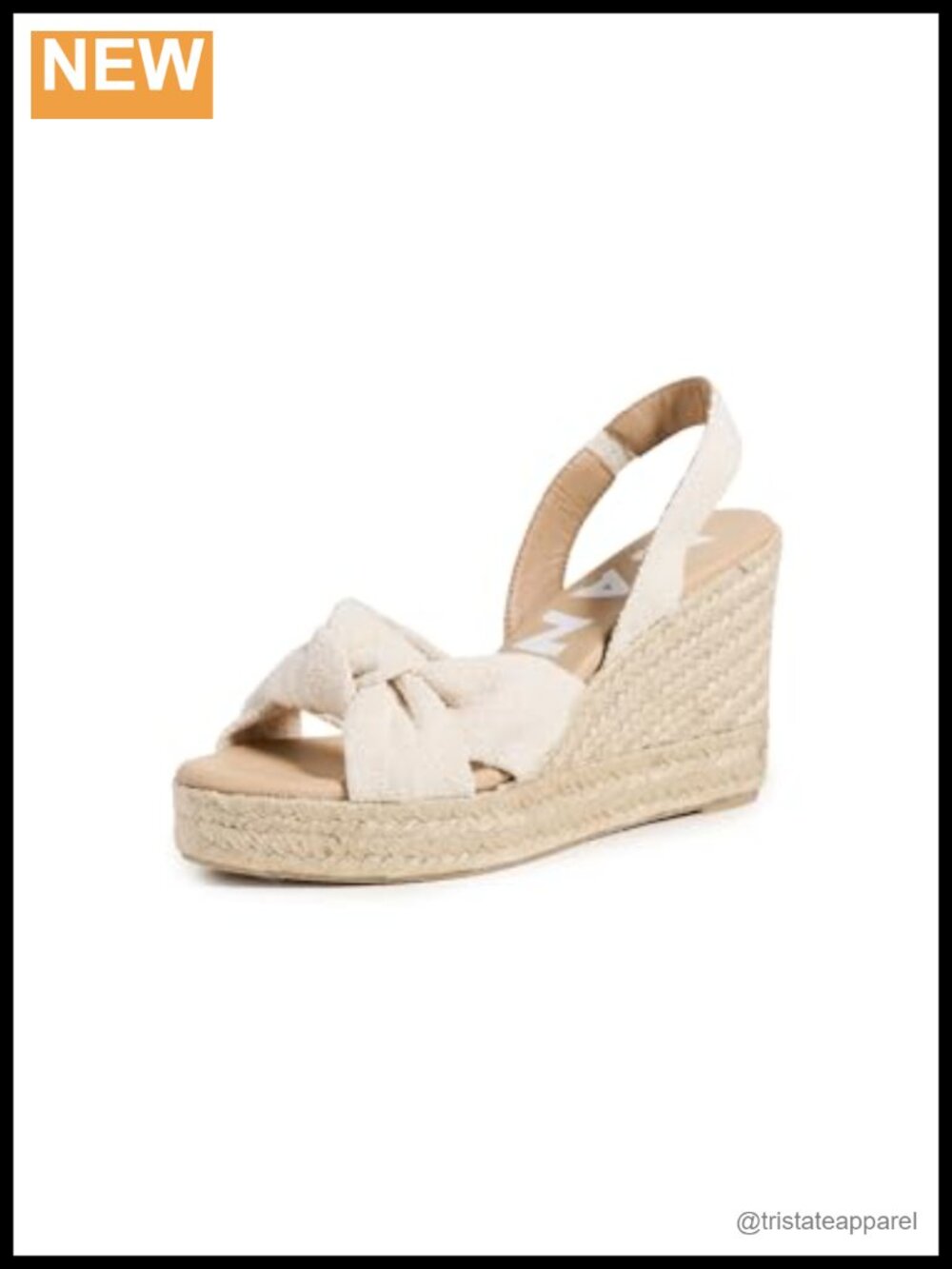 Wedge Knot Espadrilles with Braided Jute Footbed